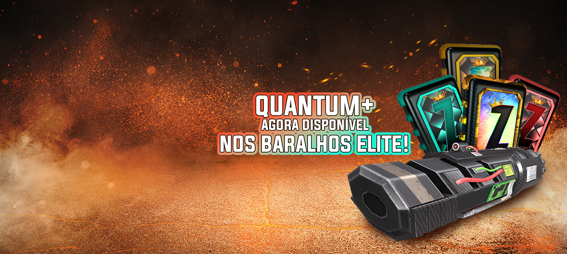 Quantum+ Agora disponível nos baralhos Elite!